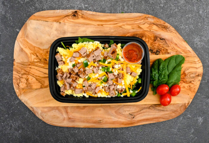 KETO TURKEY SAUSAGE JALAPENO SCRAMBLE