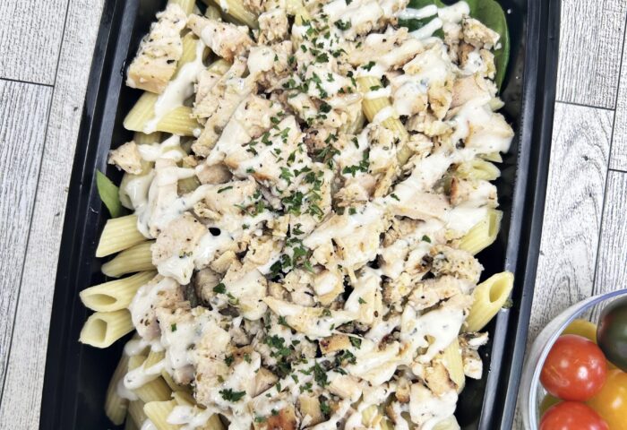 HONEY GARLIC CHICKEN PASTA