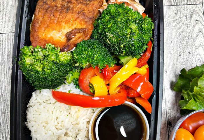 TERIYAKI SALMON STIR FRY