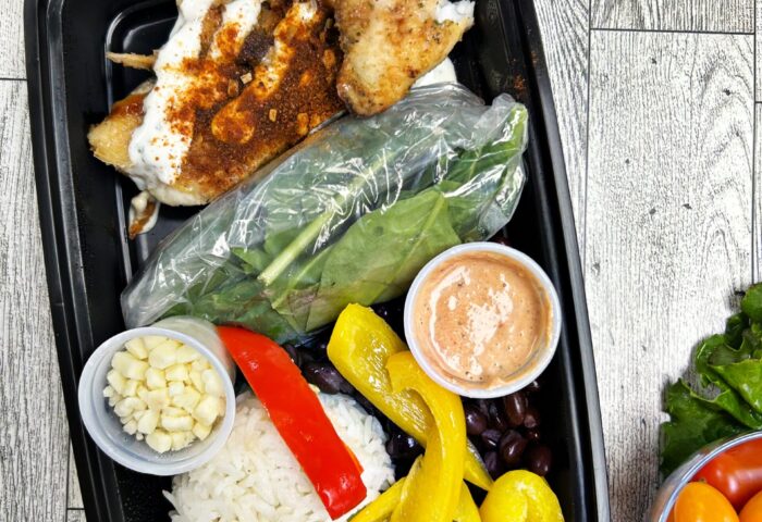 TACO WHITE FISH BOWL