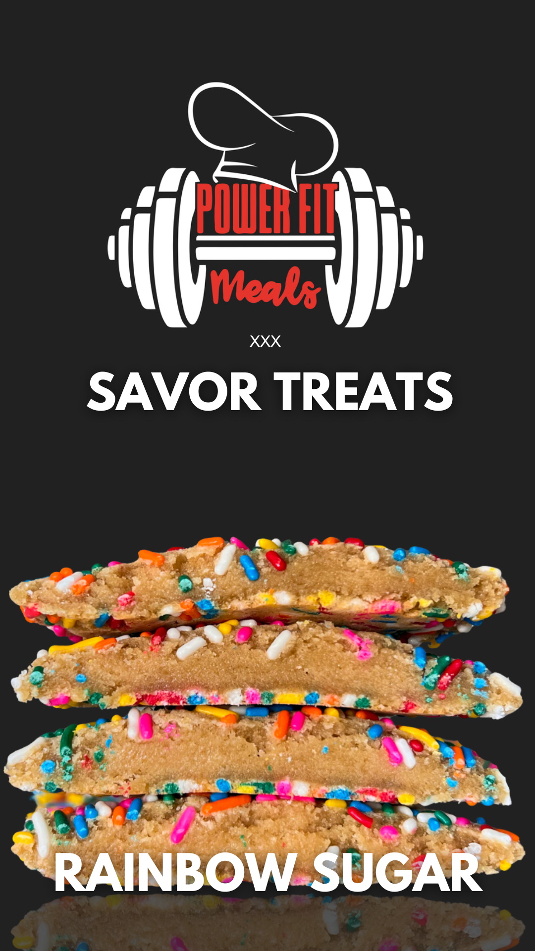 RAINBOW SUGAR HIGH PROTEIN COOKIE - Image 3