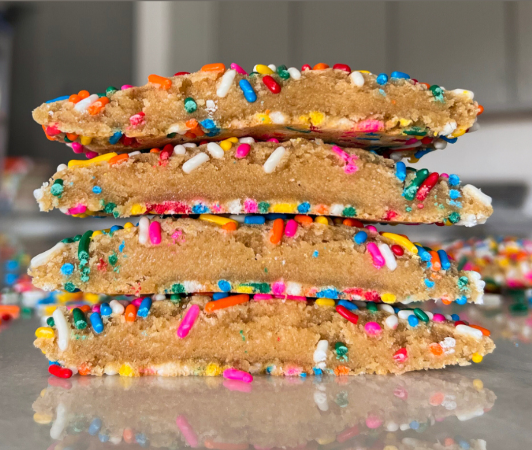 RAINBOW SUGAR HIGH PROTEIN COOKIE - Image 2