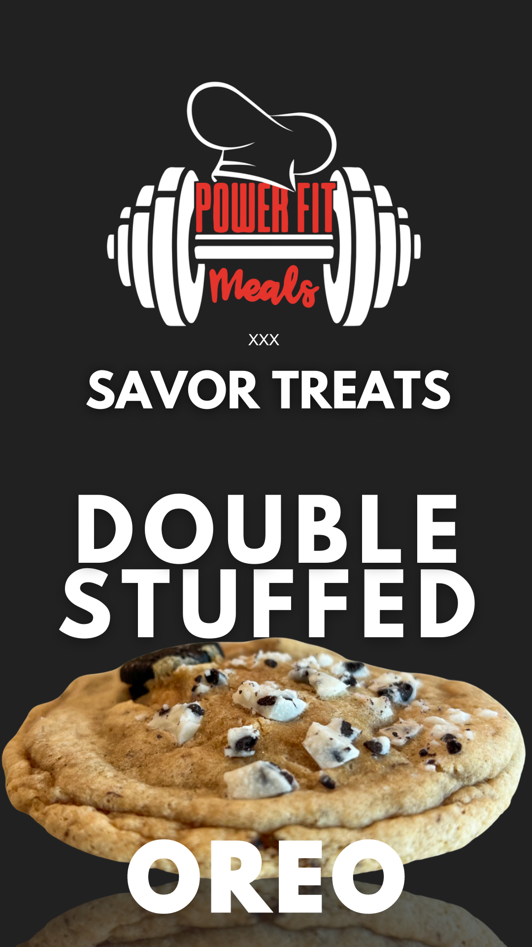 DOUBLE STUFFED OREO HIGH PROTEIN COOKIE - Image 2