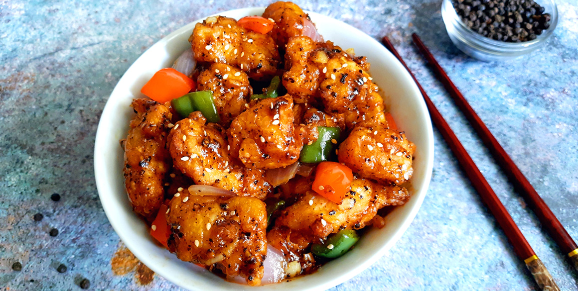 BLACK PEPPER CHICKEN
