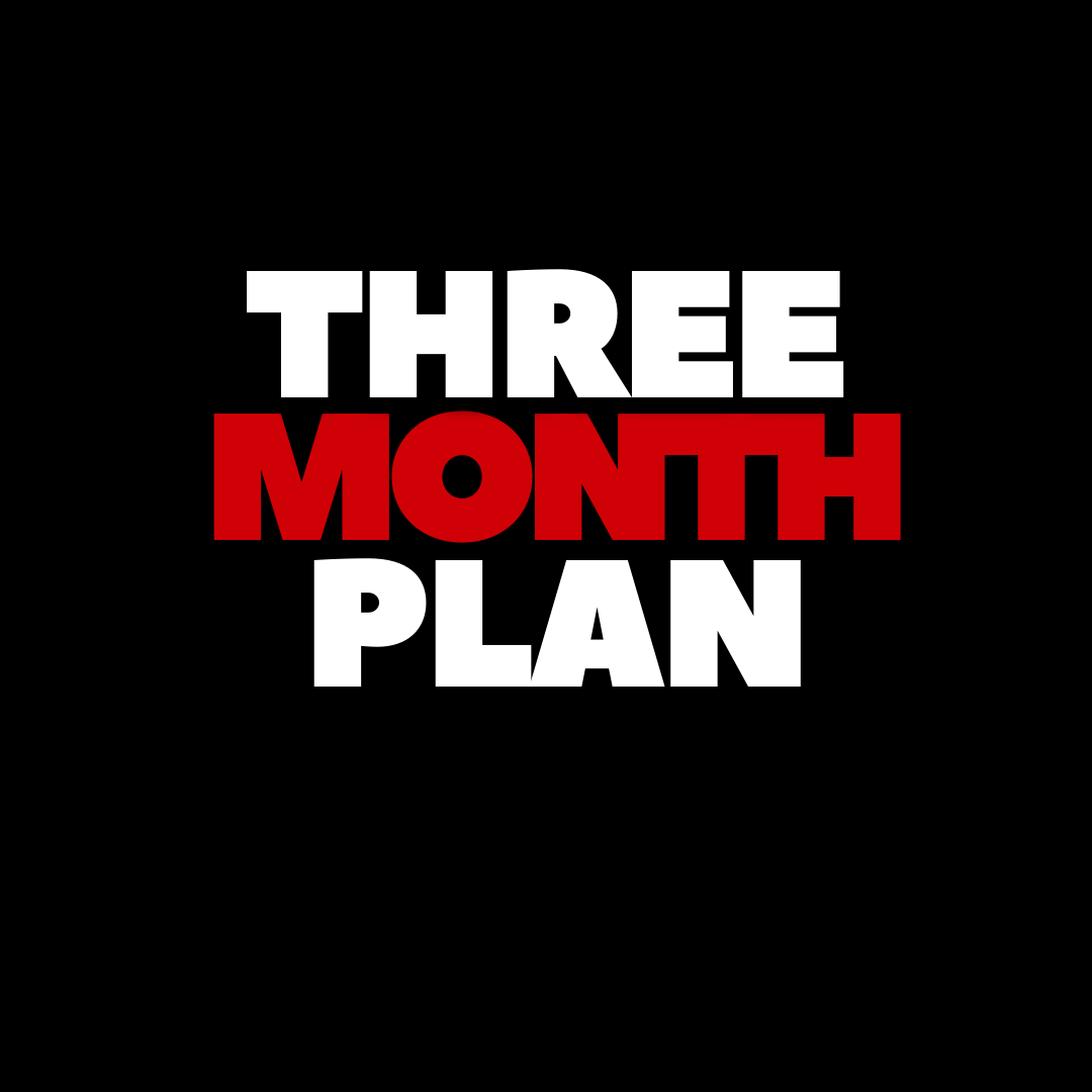 A CUSTOM PLAN + 3 MONTHS OF COACHING