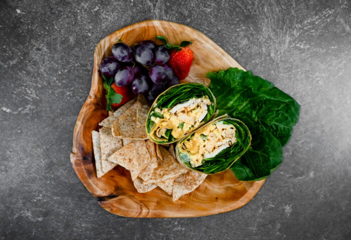 BUFFALO CHICKEN SALAD WRAP